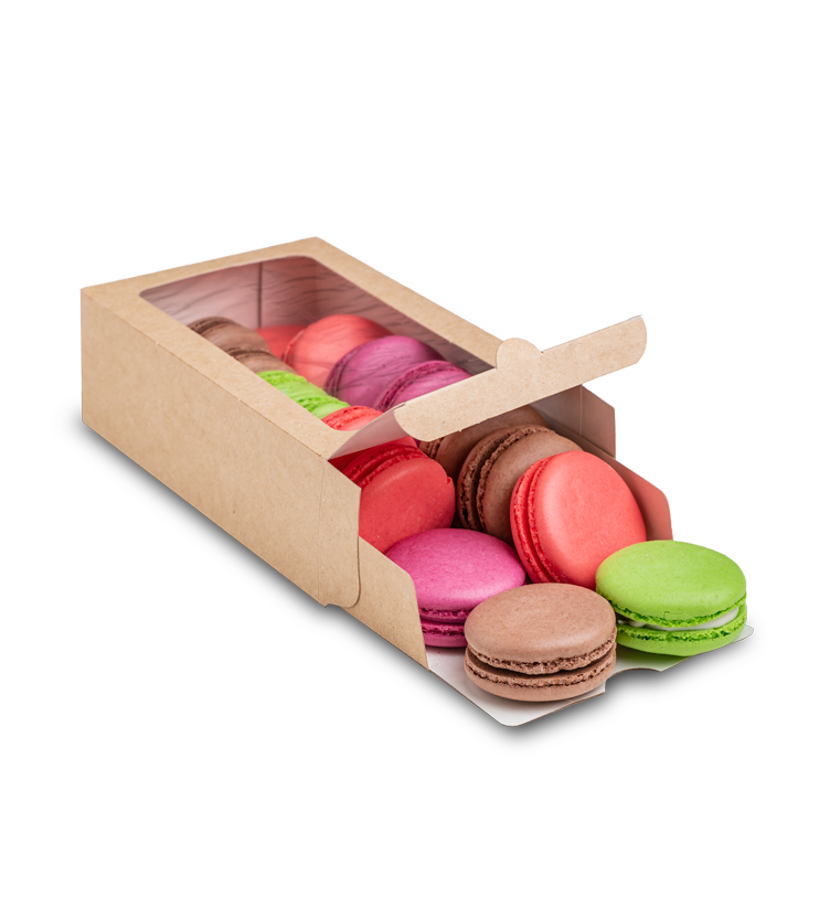 Packaging OSQ MB 12 for macarons