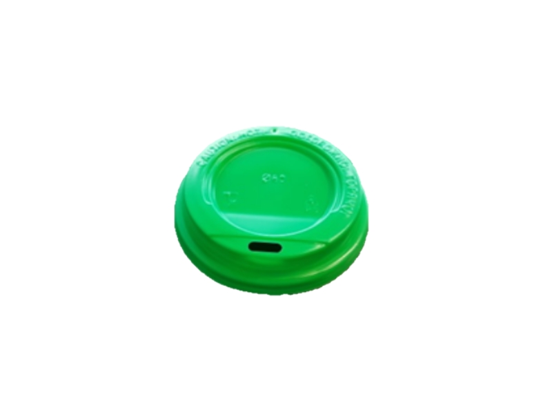 Lid for glasses CUP COVER 250 Green 80 mm green