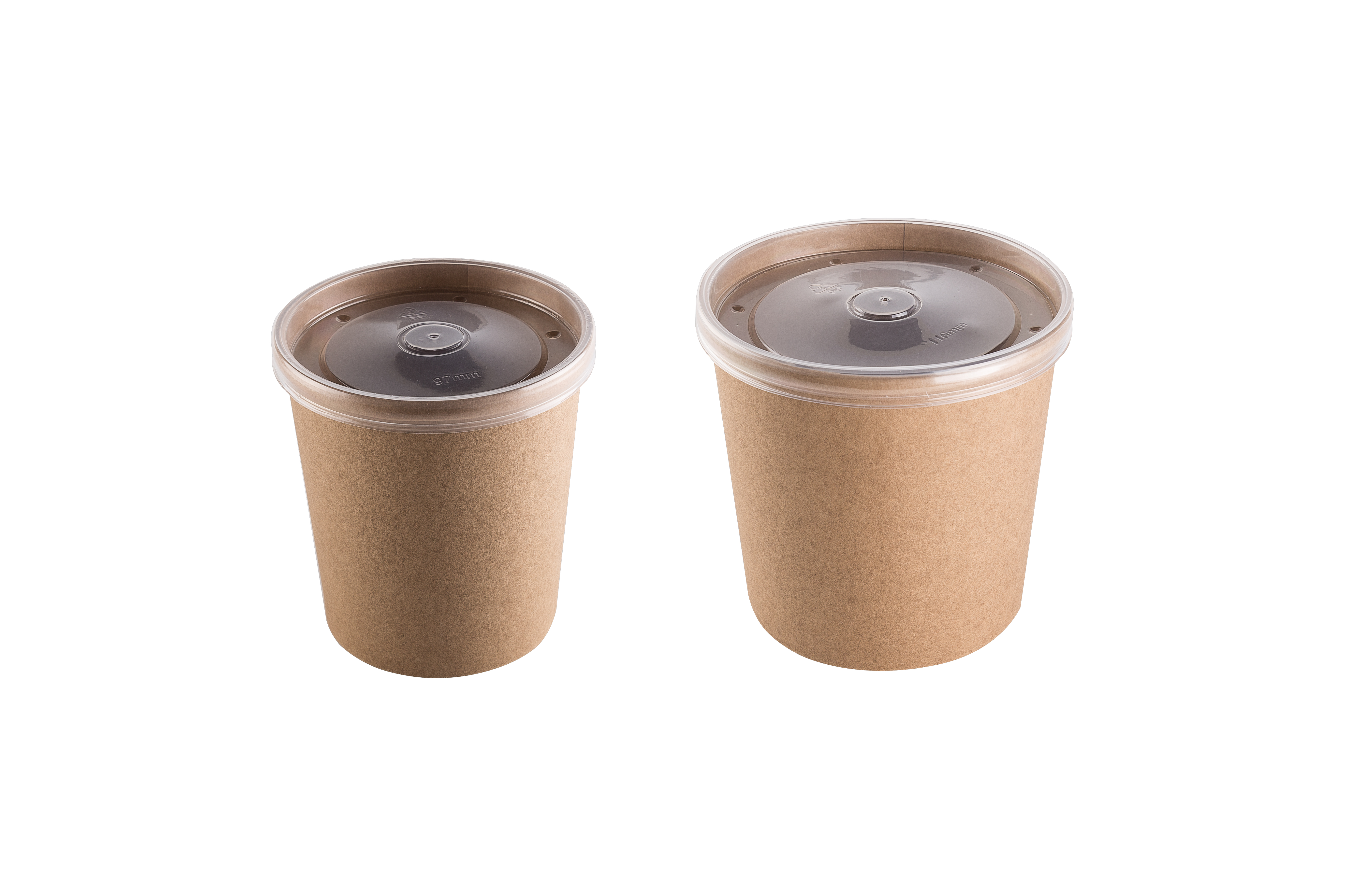 Soup containers OSQ SOUP 12C ECONOM 340 ml kraft